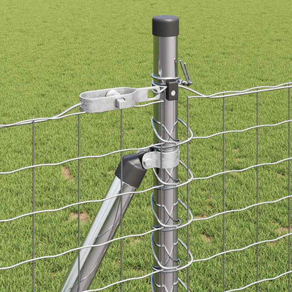 Zaunpfosten Sonstiges 26 pcs Silber 3.2 x 3.2 x 110 cm Stahl