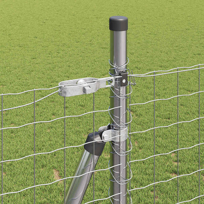 Zaunpfosten Sonstiges 26 pcs Silber 3.2 x 3.2 x 83.5 cm Stahl