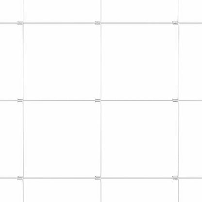 Wildzaun Silber 50 x 1.4 m Verzinkter Stahl
