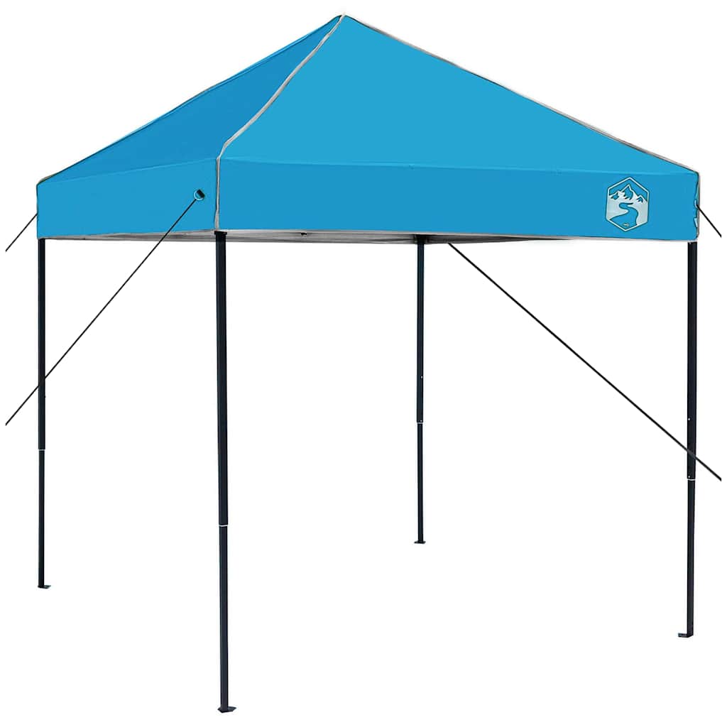 Pop-up Pavillon Zelt Blau 200 x 200 cm Stoff