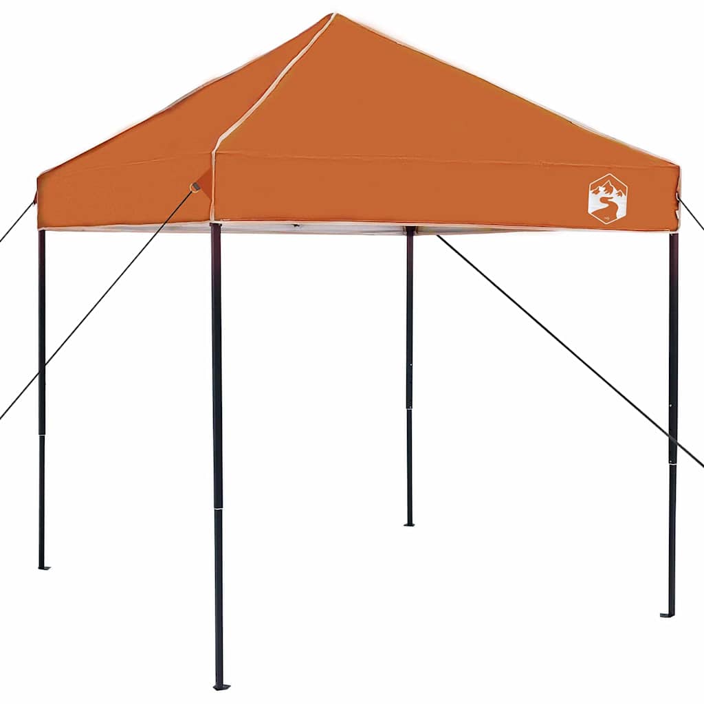 Pop-up Pavillon Zelt Orange 200 x 200 cm Stoff