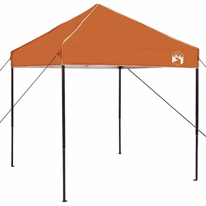 Pop-up Pavillon Zelt Orange 200 x 200 cm Stoff