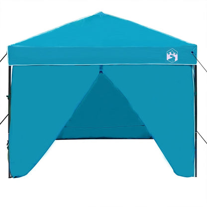 Pop-up Pavillon Zelt Blau 250 x 250 cm Stoff