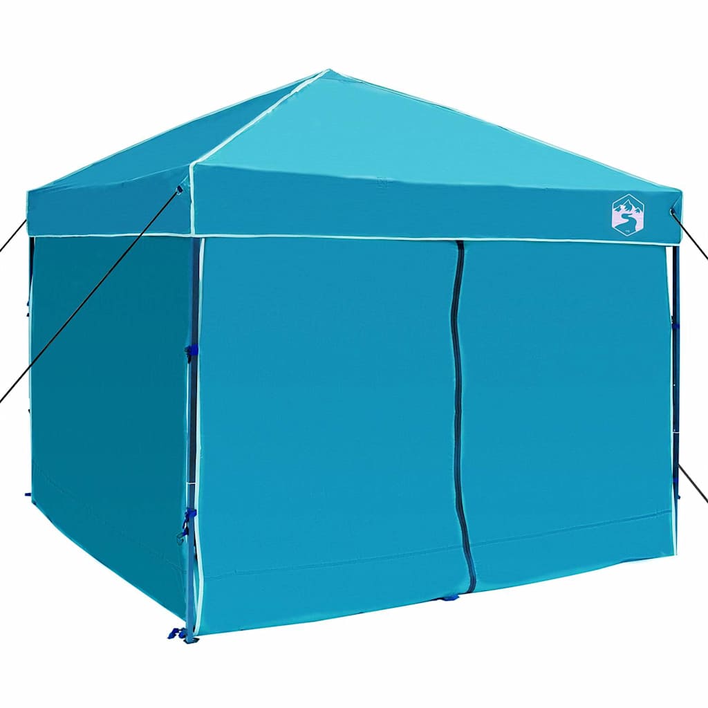 Pop-up Pavillon Zelt Blau 250 x 250 cm Stoff