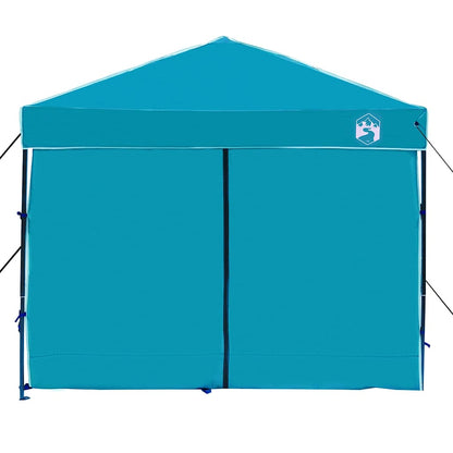 Pop-up Pavillon Zelt Blau 250 x 250 cm Stoff