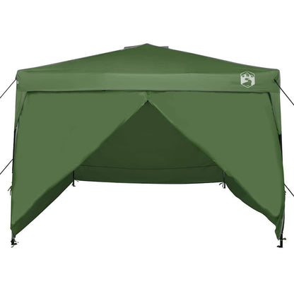 Pop-up Pavillon Zelt Grün 300 x 300 cm Stoff