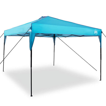 Pop-up Pavillon Zelt Blau 300 x 300 cm Stoff