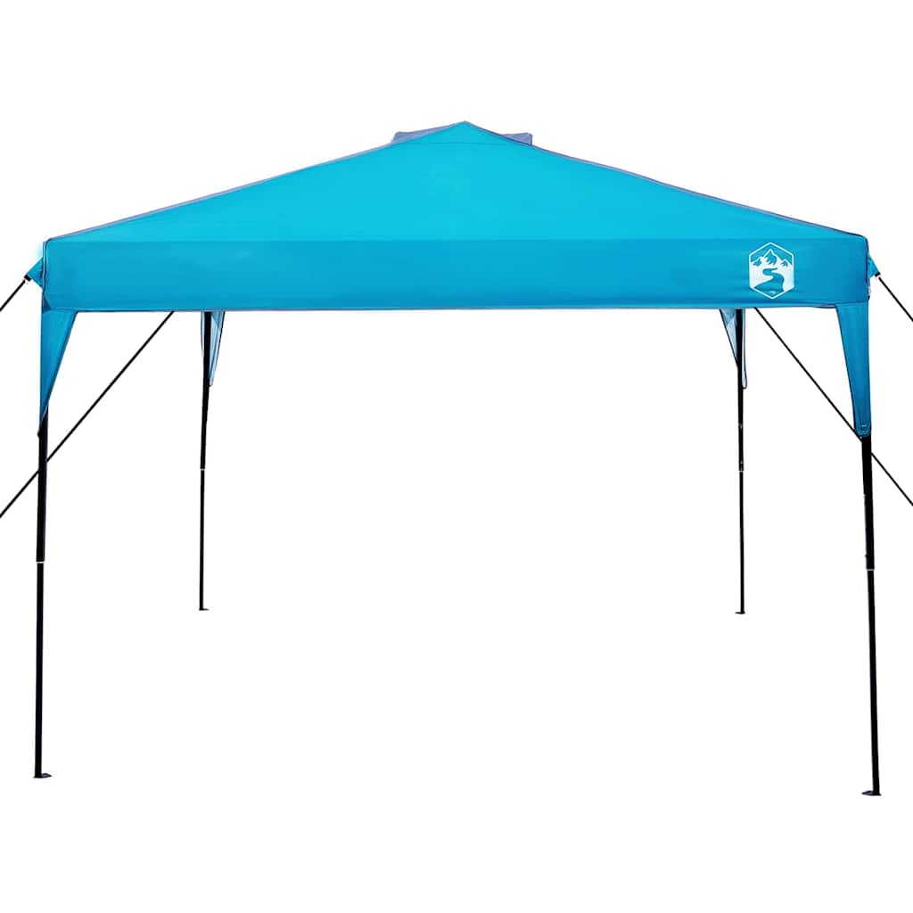 Pop-up Pavillon Zelt Blau 300 x 300 cm Stoff