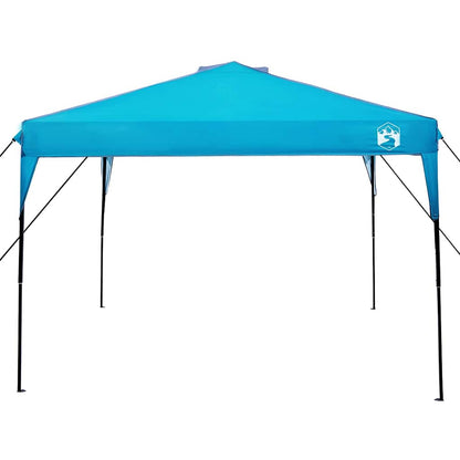 Pop-up Pavillon Zelt Blau 300 x 300 cm Stoff