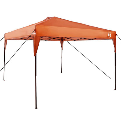Pop-up Pavillon Zelt Orange 300 x 300 cm Stoff