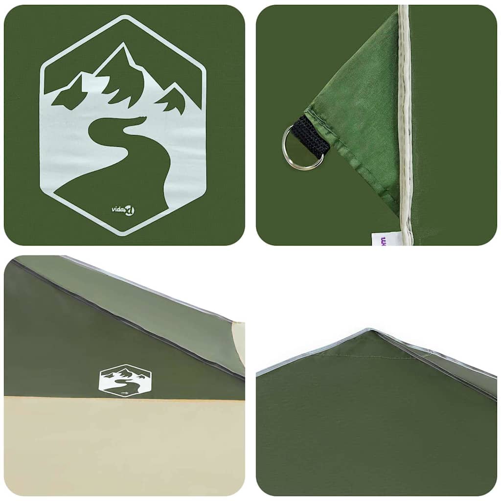 Pop-up Pavillon Zelt Grün 400 x 400 cm Stoff