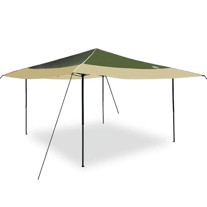 Pop-up Pavillon Zelt Grün 400 x 400 cm Stoff
