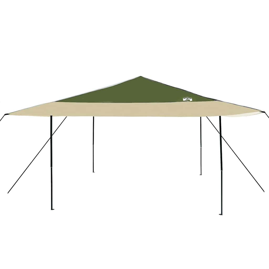 Pop-up Pavillon Zelt Grün 400 x 400 cm Stoff