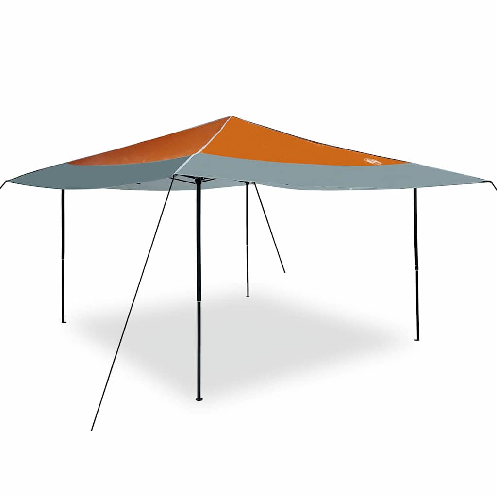 Pop-up Pavillon Zelt Orange 400 x 400 cm Stoff