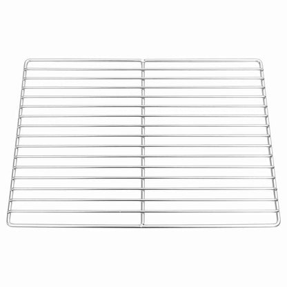 Grillrost Silber 40 x 30 cm Edelstahl