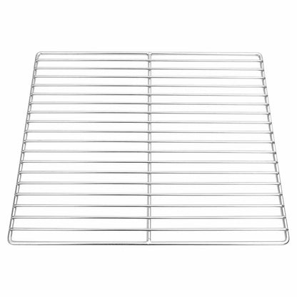 Grillrost Silber 40 x 35 cm Edelstahl