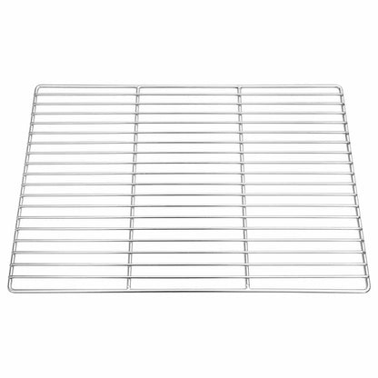 Grillrost Silber 50 x 35 cm Edelstahl
