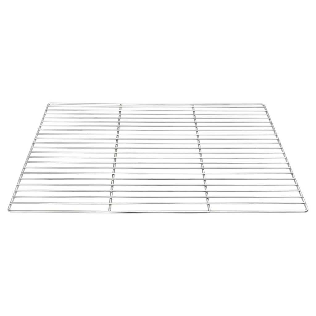 Grillrost Silber 67 x 40 cm Edelstahl