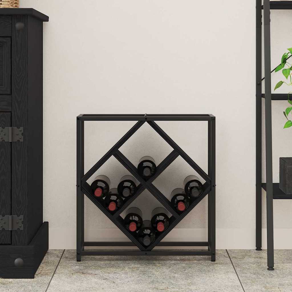Weinregal Schwarze Eiche 51 x 18 x 52,5 cm Holzwerkstoff