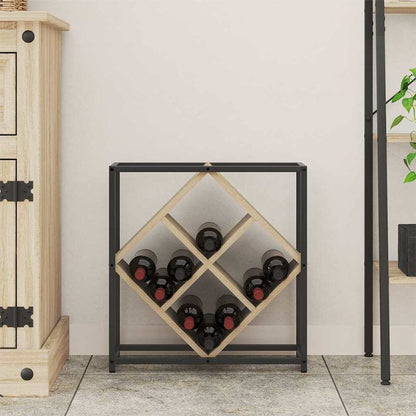 Weinregal Sonoma Eiche 51 x 18 x 52,5 cm Holzwerkstoff