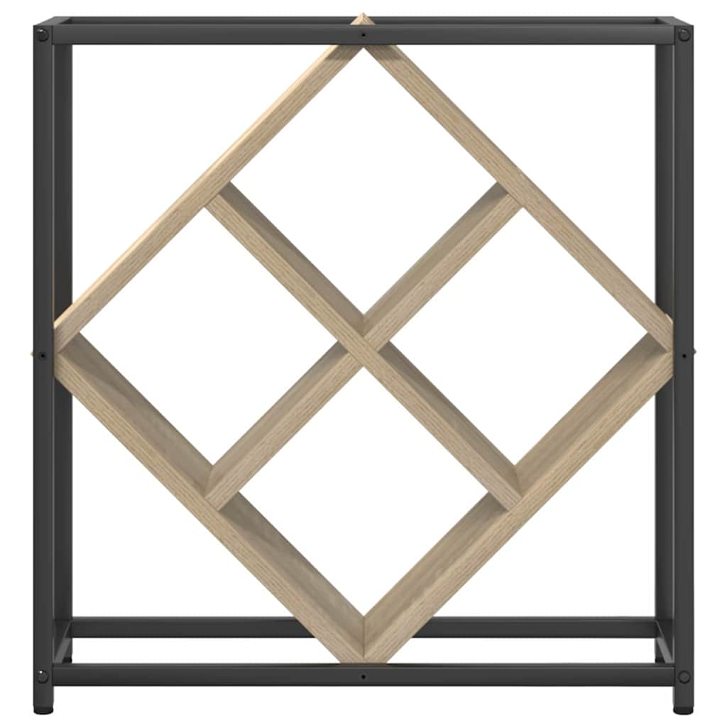 Weinregal Sonoma Eiche 51 x 18 x 52,5 cm Holzwerkstoff