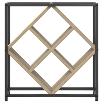Weinregal Sonoma Eiche 51 x 18 x 52,5 cm Holzwerkstoff