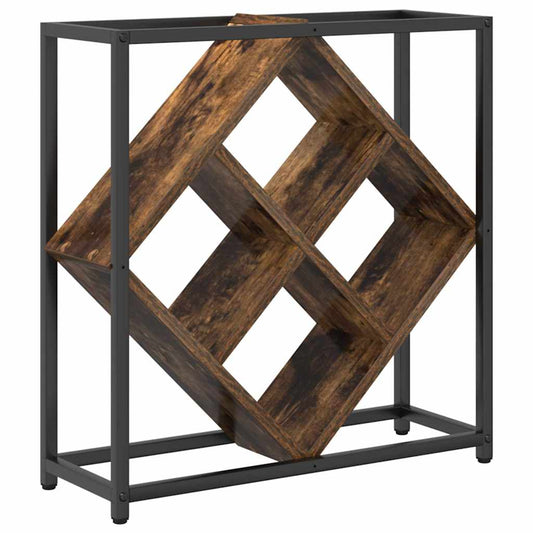 Weinregal Räuchereiche 51 x 18 x 52,5 cm Holzwerkstoff