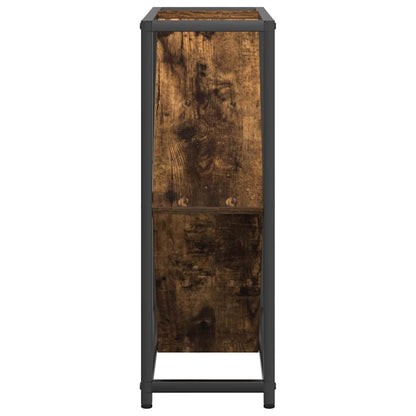 Weinregal Räuchereiche 51 x 18 x 52,5 cm Holzwerkstoff
