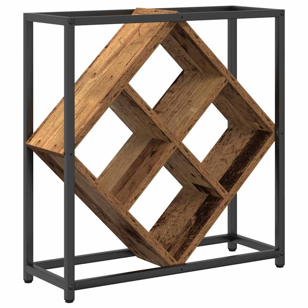 Weinregal Altholz 51 x 18 x 52,5 cm Holzwerkstoff