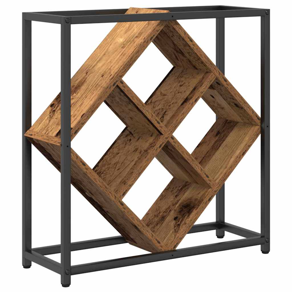 Weinregal Altholz 51 x 18 x 52,5 cm Holzwerkstoff