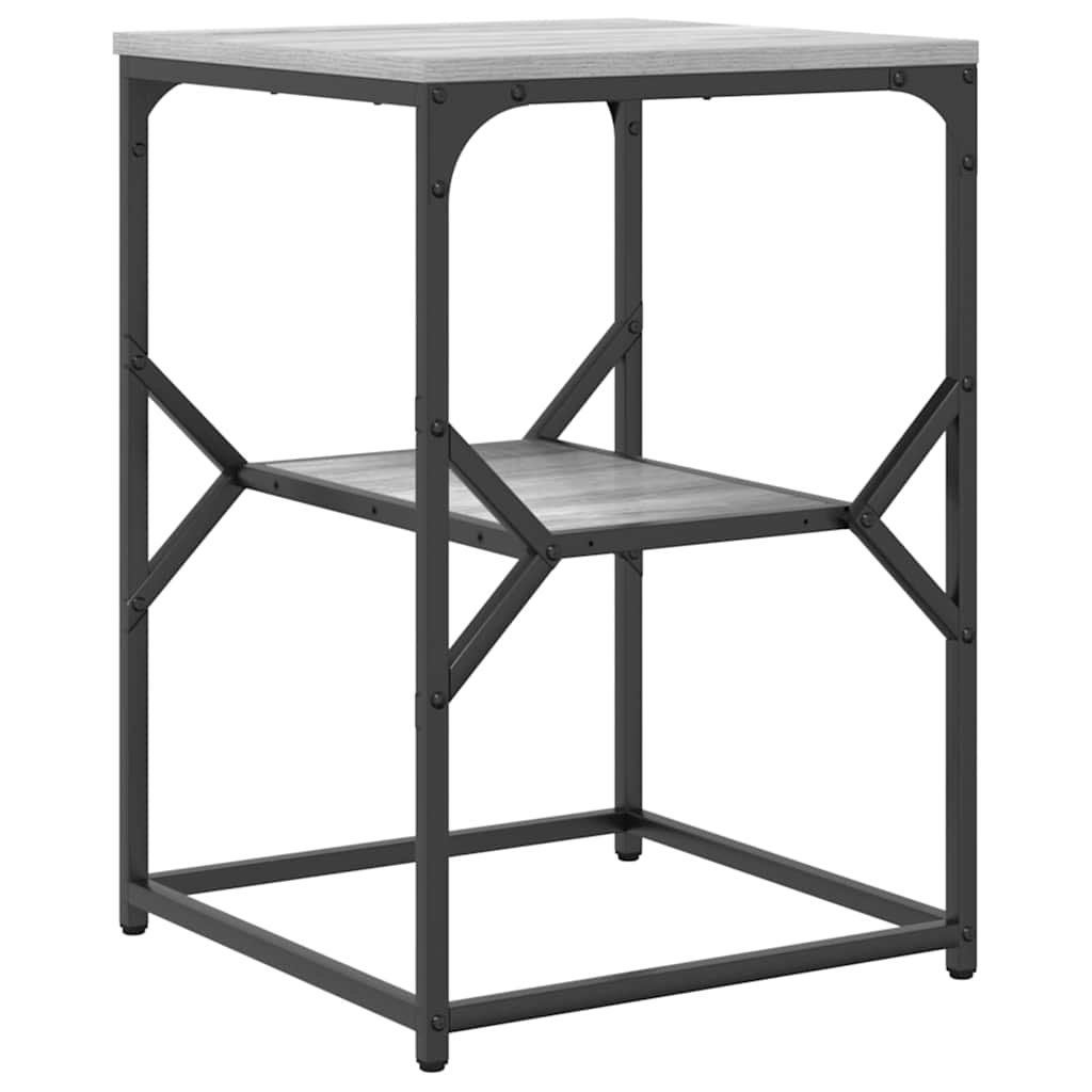 Beistelltisch Grau Sonoma 41 x 40 x 60 cm