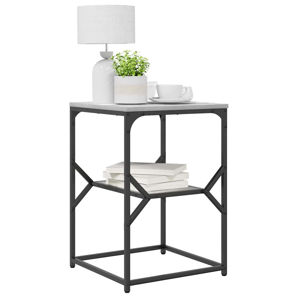 Beistelltisch Grau Sonoma 41 x 40 x 60 cm