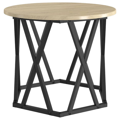 Beistelltisch 2 pcs Sonoma Eiche 50 x 50 x 40 cm
