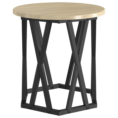 Beistelltisch 2 pcs Sonoma Eiche 50 x 50 x 40 cm
