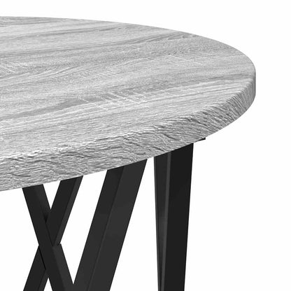 Beistelltisch 2 pcs Grau Sonoma 50 x 50 x 40 cm