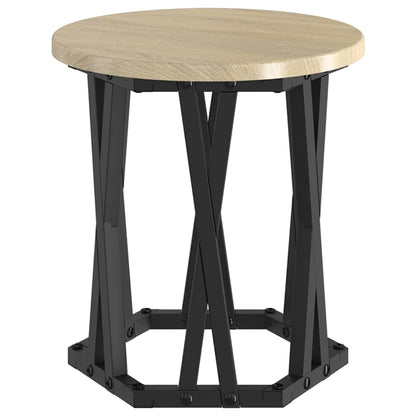 Nesting Beistelltisch 3 pcs Sonoma Eiche 53 x 53 x 40 cm