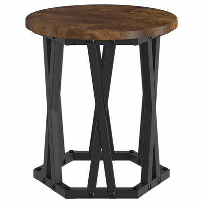 Nesting Beistelltisch 3 pcs Räuchereiche 53 x 53 x 40 cm