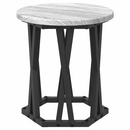 Nesting Beistelltisch 3 pcs Grau Sonoma 53 x 53 x 40 cm
