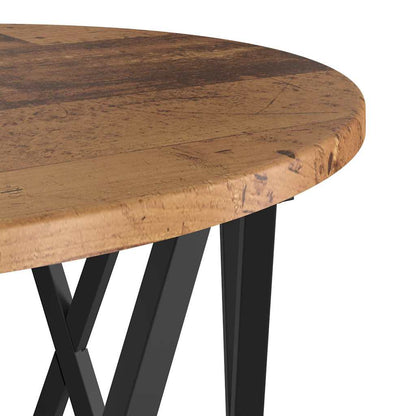 Nesting Beistelltisch 3 pcs Altholz 53 x 53 x 40 cm