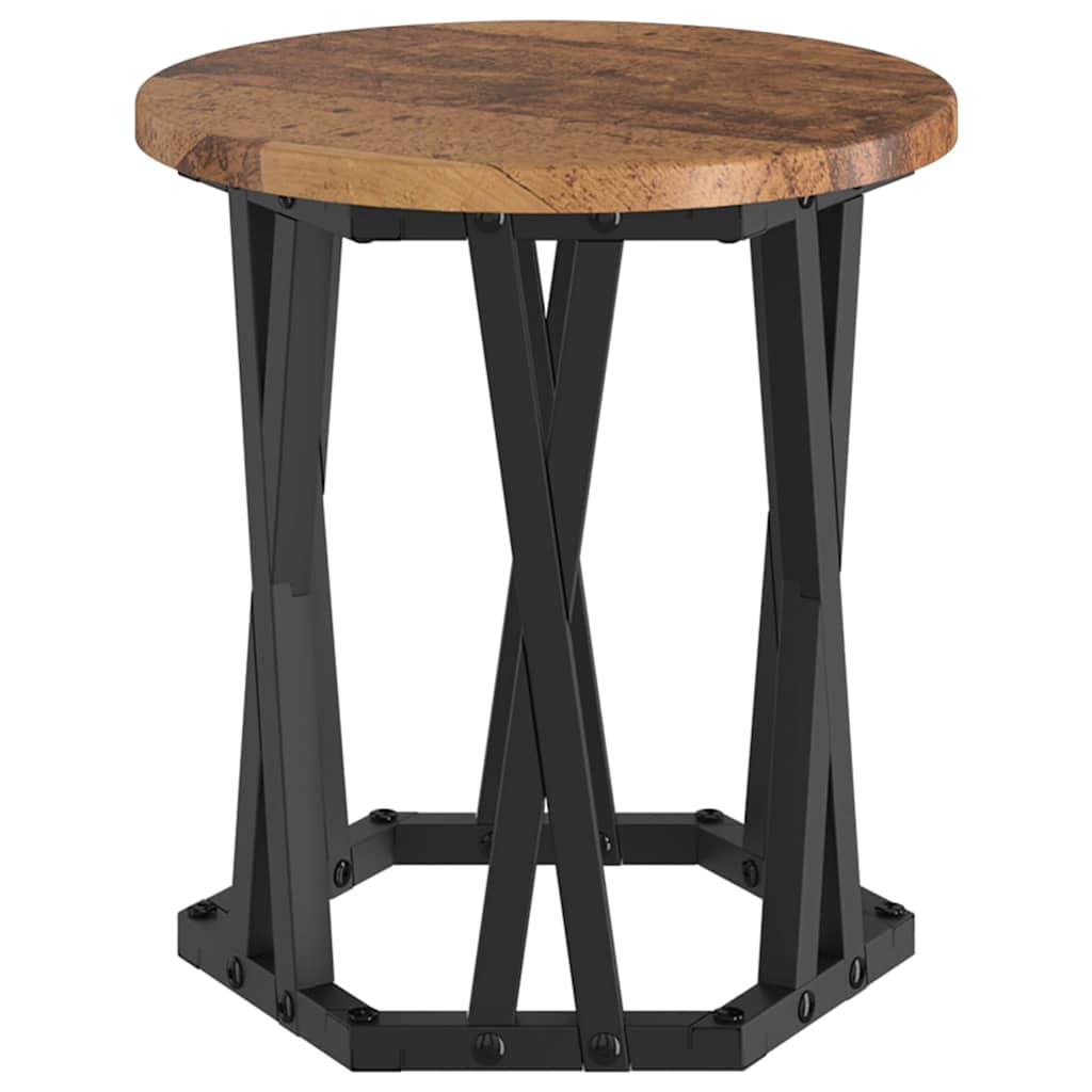 Nesting Beistelltisch 3 pcs Altholz 53 x 53 x 40 cm