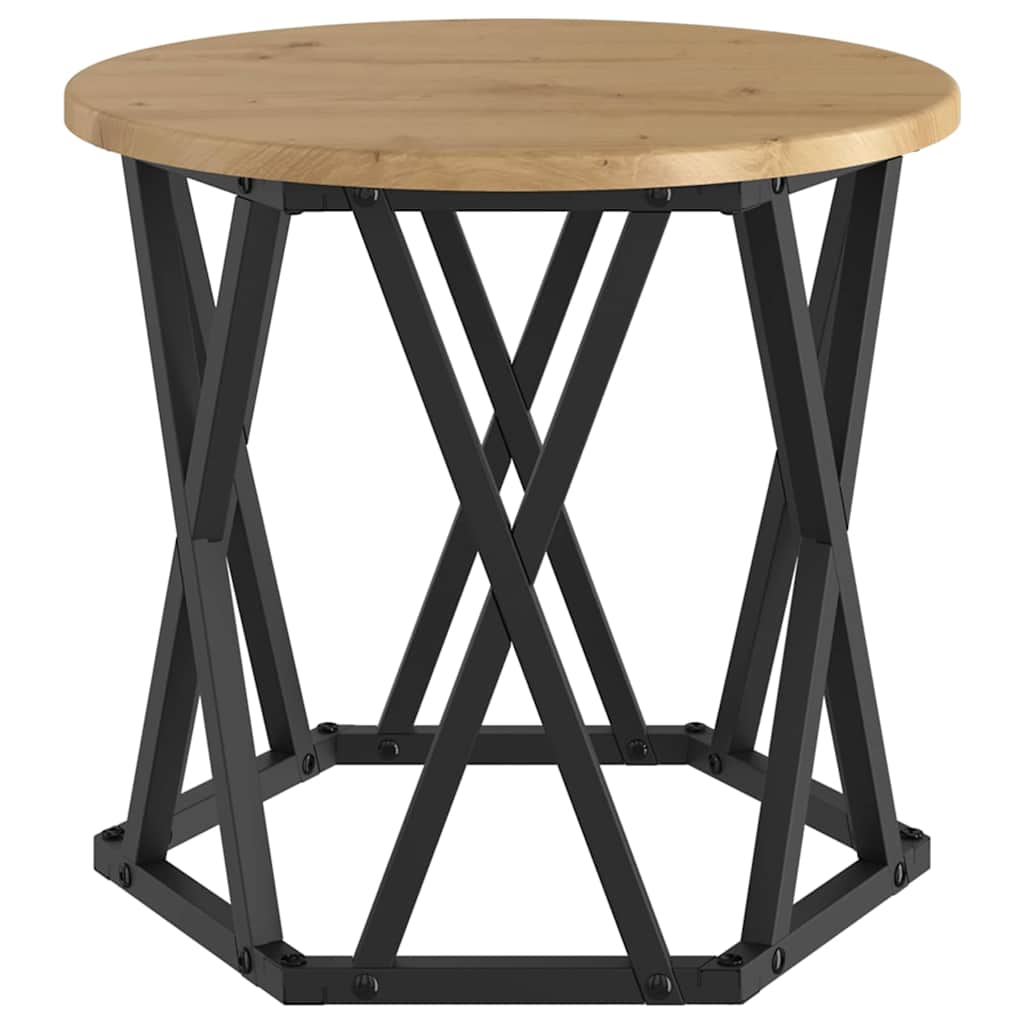 Nesting Beistelltisch 3 pcs Eiche handwerklich 53 x 53 x 40 cm