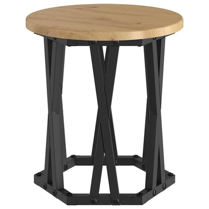 Nesting Beistelltisch 3 pcs Eiche handwerklich 53 x 53 x 40 cm