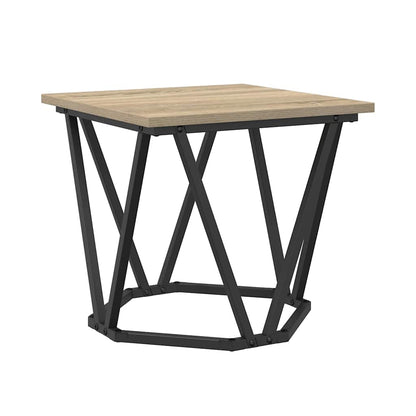 Beistelltisch-Set 2 pcs Sonoma Eiche 50 x 50 x 40 cm
