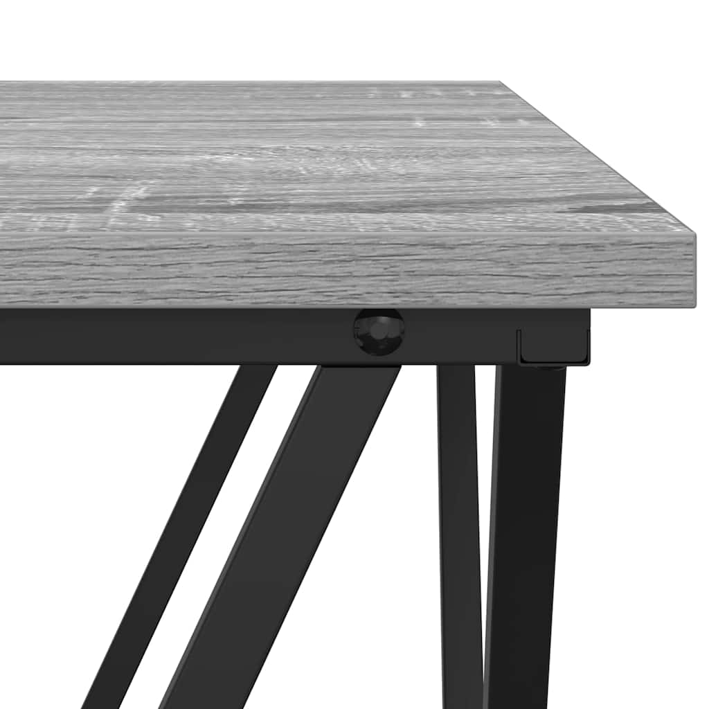 Beistelltisch-Set 2 pcs Grau Sonoma 50 x 50 x 40 cm