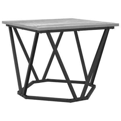 Beistelltisch-Set 2 pcs Grau Sonoma 50 x 50 x 40 cm