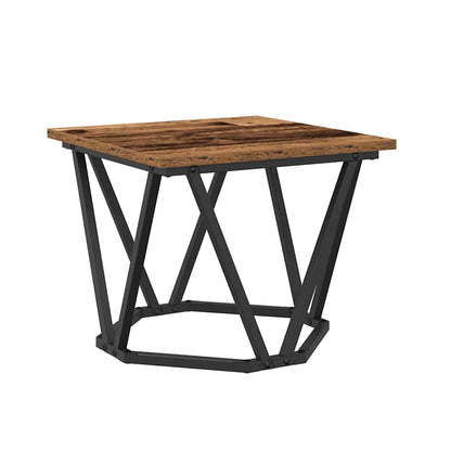 Couchtisch 3 pcs Altholz 50 x 50 x 40 cm