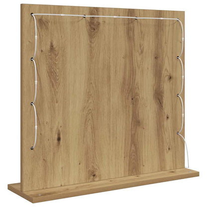 Kosmetikspiegel mit Spiegel Artisan Eiche 60 x 55 x 18 cm