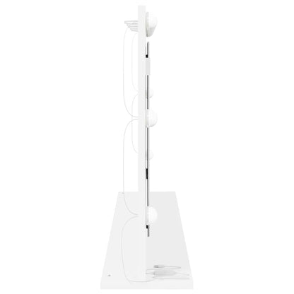 Kosmetikspiegel Weiß 100 x 55 x 18 cm Holzwerkstoff und Glas