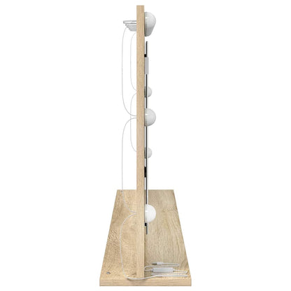 Kosmetikspiegel mit Spiegel Sonoma Eiche 100 x 55 x 18 cm