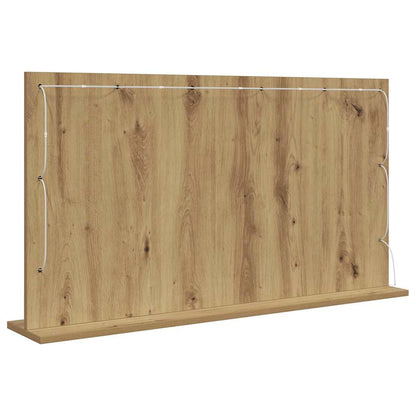 Kosmetikspiegel mit Spiegel Artisan Eiche 100 x 55 x 18 cm